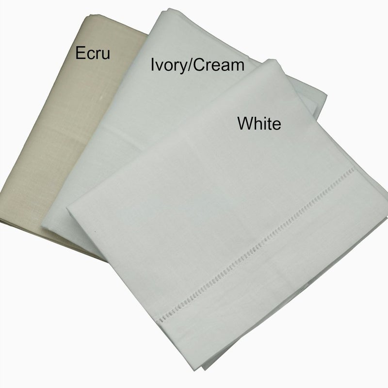 Bumblebee Linens 4-Pack 14" X 22" Ivory Flour Sack Towels - Linen & Cotton Kitchen & Bathroom Towels - Image 3